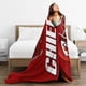 thumbnail image 4 of Manta de microfibra ultra suave de los Kansas City Chiefs, manta de microfibra de lujo para todas las estaciones, manta cálida para ropa de cama, sofá y viajes, 4 of 5