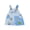Blue, variant on Baby Girl Boy First Birthday Overalls Shorts 1st Birthday Outfit 1 Years Old Summer Fall Clothes Letter Cake Embroidery Adjustable Strap Romper Jumpsuit Bib Overalls