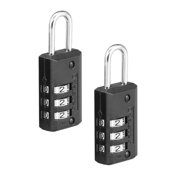 Candado Master Lock de Combinación 17 mm 2 Piezas