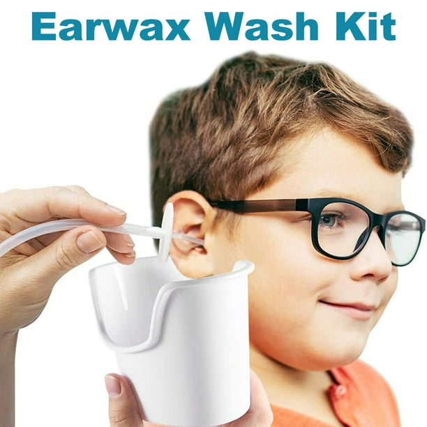 10pcs 500ml Earwax Washing Kit Set Ear Wax Cleaner Removal Tool With 5 Tips Wash Basin For Child Kids Cleaning Health Tools