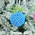 thumbnail image 5 of SCNOR 3 Pack Blue Christmas Ornaments, 10cm/3.94in Plastic Unbreakable Balls, High-Gloss Finish, Easy Hanging Loop for Christmas Tree, Wreaths & Garland, 5 of 6