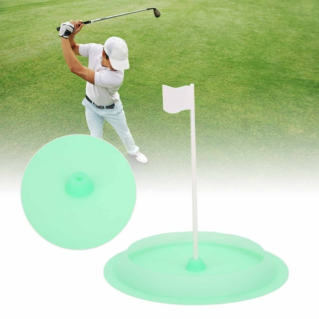 Training Accessory, Green Putter Disc Silicone For Outdoor For Indoor
