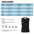 thumbnail image 6 of Pofeuu Dinosaur Print Men's Muscle T-Shirt, Sleeveless, Muscle Tank, Classic Muscle Tee Top For Men Casual Sleeveless Muscle T-Shirt Trendy Clothes-Medium, 6 of 7