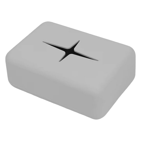 Nazarian Silicone Car Tissue Holder - Universal Waterproof Napkin Box for Backseat, Center Console & Sun Visor - Durable Premium Design