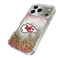 thumbnail image 2 of Kansas City Chiefs Linen Logo iPhone Glitter Case, 2 of 6