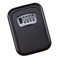 thumbnail image 1 of S SERENABLE Outdoor Wall Mounted Safe with Lock & Waterproof - Black, 1 of 7