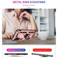 thumbnail image 3 of Designed for Samsung Galaxy A56 5G Case, Military Grade Protective Phone Case Cover with Enhanced Metal Ring Kickstand [Support Magnet Car Mount] Compatible with Samsung Galaxy A56 5G, Rosegold, 3 of 7