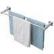 thumbnail image 1 of Toallero Doble Toalleros Dobles De 24 Pulgadas Para Baño Montado En La Pared Toallero De Baño Resistente Toallero Soporte Para Toallas Barra De Toalla De Baño Moderna De Acero Inoxidable Níquel Cepill, 1 of 5
