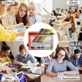 thumbnail image 6 of FORMRS 2 Pack Pencil Pouch for 3 Ring Binder with Clear Window Zipper Case, Illusionary Boat, 6 of 6