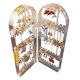 thumbnail image 1 of Organizador plegable para pendientes: organizador de joyas transparente, soporte de exhibición para collares, 1 of 3