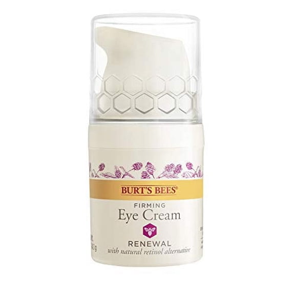 Eye Cream, Burt's Bees Retinol Alternative Moisturizer, Anti-Aging, Renewal Firming Face Care, 0.5 Ounce (Packaging May Vary)