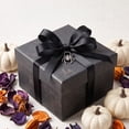 thumbnail image 5 of XIA0LE Halloween Satin Ribbon Black Purple Orange Solid Color Ribbon 0.39in X 6 Yards For Gift Wrapping Bows Crafts Party Decor Diy Supplies, 5 of 7