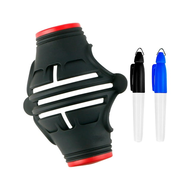 Juego de Bolígrafos de Dibujo Zulema Golf Rojo Negro Esmerilado