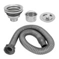thumbnail image 1 of Drain Plug Stainless Steel Sink Plug, Hair Salon Shampoo Basin Drain Plug, Sink Plug with Hair Catcher for Shampoo Bed, 1 of 5