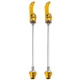 thumbnail image 1 of Quick Release Lever for Bicycle Use Made of Aluminum Alloy and Steel Golden Color Fits Most Bikes 1, 1 of 3