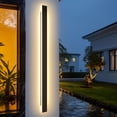 thumbnail image 1 of Luz Exterior Impermeable IP65 LED Lampara de Pared 3W Lampara de Pared Moderna Aplique de Aluminio para Exteriores Escaleras Peldaños Pasillos-1PCS, 1 of 9