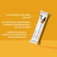 thumbnail image 5 of Dr. Mercola Pure Power Organic Vegan Protein Bar - Supports Energy & Satiety - Plant-Based Triple Protein Blend - Peanut Butter Chocolate - 1 Box, 5 of 7