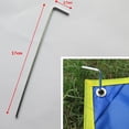 thumbnail image 2 of OFFIGAM Camping Tent Tie Down Kit with Fixation Nails and Rope for Outdoor Shelter Stability - 1 Set, 2 of 7