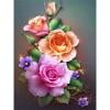 thumbnail image 1 of 5D diamante pintura DIY flores completo redondo Rhinestone mosaico imagen pared decoración Hugtrwg Para estrenar, 1 of 1