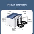 thumbnail image 3 of Redempat Universal Car Interior Armrest Napkin Paper Storage Box Cup Holder Sundry Cellphone Organizer Tissues Case Container, 3 of 6