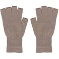 thumbnail image 2 of Unisex Warm Half Finger Stretchy Knit Fingerless Gloves, 2 of 3