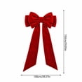 thumbnail image 2 of Clearance!! Oversized Christmas Bow Holiday Decoration for Trees Wreaths and Doors, 2 of 6