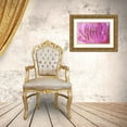 thumbnail image 3 of Millet, Karyn 14x11 Gold Ornate Wood Framed with Double Matting Museum Art Print Titled - Pink Dahlia, 3 of 4