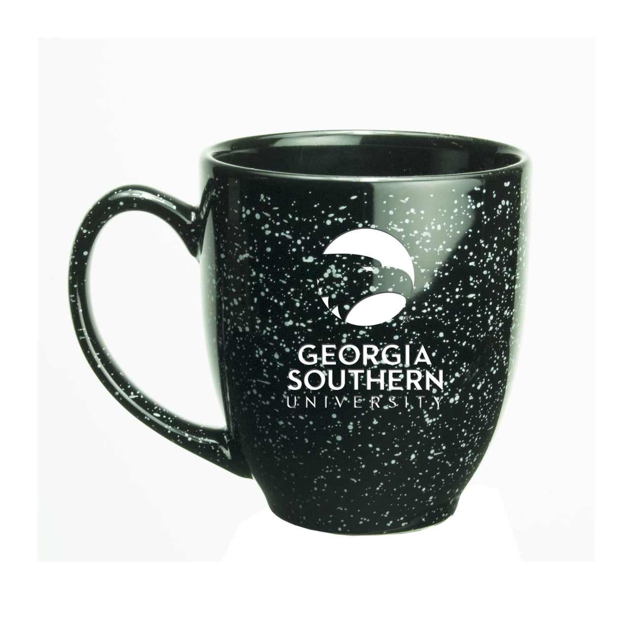 Southern Eagles 15 oz. Deep Etched Black Bistro Mug