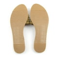 thumbnail image 4 of Skyline Collection Women's Hand Beaded Gold Memory Foam Sandals, Size 9, 4 of 4