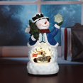 thumbnail image 2 of Muñeco de Nieve de Navidad CM-TOP Luces Nocturnas Decorativo 30 cm de Alto, 2 of 4