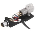thumbnail image 1 of Cartridge Stylus with Turntable Headshell 4 Pin Contacts for Phonograph Turntable Gramophone LP Vinyl Needle,Black, 1 of 6