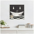 thumbnail image 5 of Amanti Art Modern Bathroom I Framed Canvas Wall Art Print, 5 of 10