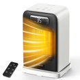 thumbnail image 1 of Calefactor FLANUR 1500W con control remoto, pantalla LED y oscilación, 1 of 6