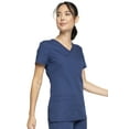 thumbnail image 6 of Cherokee Workwear Originals Women's Scrubs V-Neck Top with 3 Pockets - WW645, 6 of 7