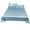 Blue, variant on Bed Sheets Full Soft Bed Sheets Full Bed Set Ice Silk Bed Sheet Pillow Case 3-Piece Set - Silky and Luxurious Soft Ice Silk Bed Sheet Suitable for All Seasons Cool Ice Silk Fabric Machine Washab