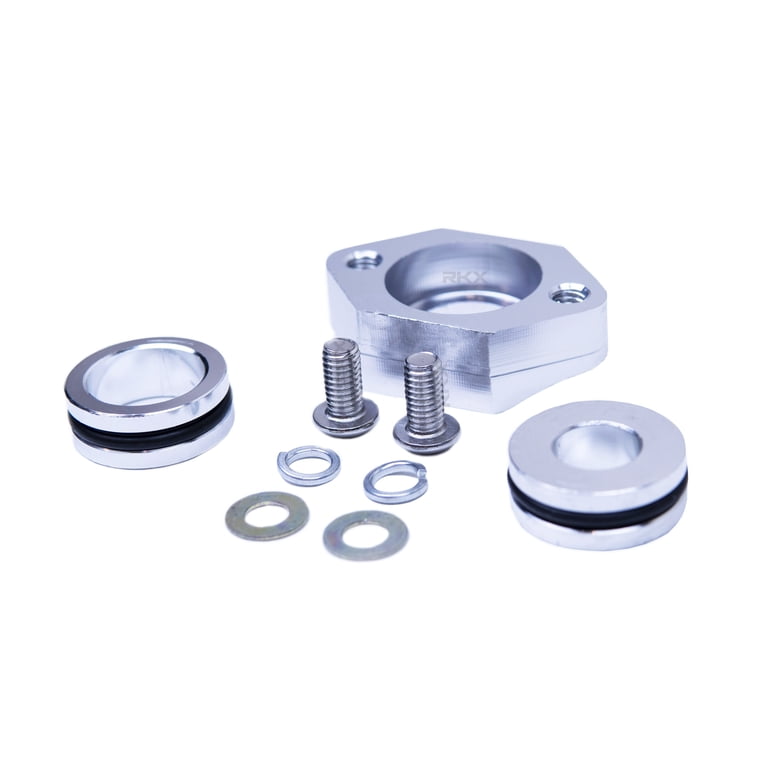 RKX Turbo Map Sensor Relocation Adapter – Billet Aluminum – For Audi VW 1.8T 2.7T B6 B5 MK4 – RKX-TMS-001