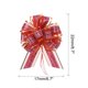 thumbnail image 2 of 10uds 7 Pulgadas Grande Tirar Lazo Unique Bargains Cinta Organza Borgoña para Boda Cestas Regalos Navidad Fiesta, 2 of 6