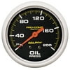 AUTO METER 5422 2-5/8IN OIL PRESS, 0-200 PSI, MECH, PRO-COMP