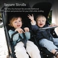 thumbnail image 2 of Barra de seguridad UPPAbaby para cochecito Minu Duo, cuero color saddle, 2 of 5