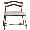 thumbnail image 3 of Hillsdale Windsor Vanity Bench, Burnished Bronze, 3 of 6