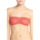 thumbnail image 2 of Free People Sujetador bandeau con tiras para mujer, rojo, pequeño Free People Bandeau, 2 of 2