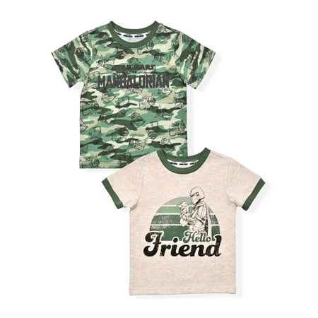 

Star Wars Baby & Toddler Boys Yoda T-Shirt 2-Pack Sizes 12M-5T