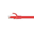 thumbnail image 2 of Monoprice Cat6 Ethernet Patch Cable - 1 Feet - Red | Network Internet Cord - Snagless RJ45, Stranded, 550Mhz, UTP, Pure Bare Copper Wire, 24AWG - Flexboot Series, 2 of 3