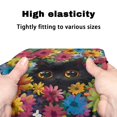 thumbnail image 7 of HELLHERO Rollator Walker Seat Back Covers Anti-Slip Cover Waterproof Machine Washable Backrest Covers & Black Cat Flower Breathable for Seniors, 7 of 7