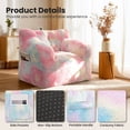 thumbnail image 3 of Foam Filled Bean Bag Chair, Plush Corduroy Lazy Sofa, 3 of 8