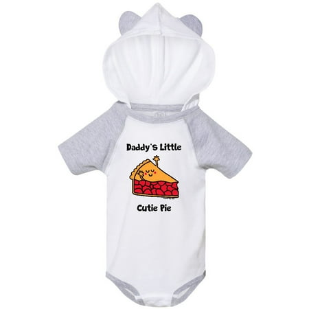 

Inktastic Daddys s little Cutie Pie Gift Baby Boy or Baby Girl Bodysuit