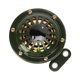 thumbnail image 5 of Bocina de aire eléctrica redonda DC 12V 110dB, sonido fuerte, bocina negra impermeable para coches, camiones, motocicletas y barcos, 5 of 14