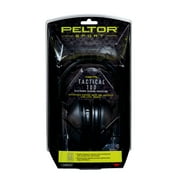 Peltor Sport Tactical 100 Electronic Hearing Protector Earmuff, NRR 22 dB, Black