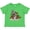 Apple Green, variant on Squirrel Superhero Landing with Acorns Boys or Girls Toddler T-Shirt
