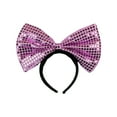 thumbnail image 2 of Iumwxz Holiday Deals Party Headdress Performance Supplies Princess Sequins Big Bow Hair Bands Headbands home decor christmas clearance outdoors indoor, 2 of 5